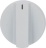 KNOB IGNIS WHITE ø 51 mm