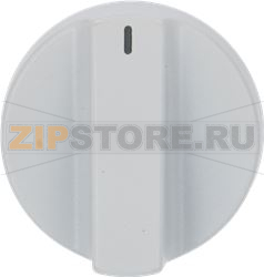 KNOB IGNIS WHITE ø 51 mm 