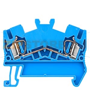 КЛЕММА ПРОХОДНАЯ КОМПАКТНАЯ ПРУЖИННОЕ ПОДСОЕДИНЕНИЕ, СЕЧЕНИЕ: 0.08 - 2.5 MM2, ШИРИНА: 5.2 MM, СИНЯЯ Siemens 8WH2500-0AF01 