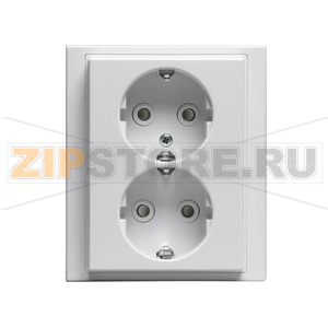 Розетка 16 А, 230 В, белая ABB 2TKA000952G1 