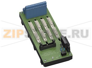 Терминальная панель Termination Board HiDTB04-DVM-IDC1-SC-R1-DI16 Pepperl+Fuchs SupplyRated voltage24 V DC , in consideration of rated voltage of used isolated barriersVoltage drop0.9 V , voltage drop across the series diode on the termination board must be consideredRipple&le  10  %Fusing3.15 A with back-up fusePower dissipation&le  500 mW , without modulesReverse polarity protectionyesElectrical specificationsvolt-free fault indication outputmax. 30 V AC/30 V DC, 1 AIndicators/settingsDisplay elementsLED PWR (power supply), one green LEDLED FAULT (fault indication), one red LEDDirective conformityElectromagnetic compatibilityDirective 2014/30/EUEN 61326-1:2013 (industrial locations)ConformityElectromagnetic compatibilityNE 21:2011For further information see system description.Degree of protectionIEC 60529:2001Ambient conditionsAmbient temperature-20 ... 60 °C (-4 ... 140 °F)Storage temperature-40 ... 70 °C (-40 ... 158 °F)Mechanical specificationsDegree of protectionIP20Connectionhazardous area connection (field side): screw terminals, blue safe area connection (control side): IDC plug, 20-pinCore cross-section0.2 ... 2.5 mm2 (22 ... 12 AWG)Materialhousing: polycarbonateMassapprox. 350 gDimensions82 x 205 x 157 mm (3.23 x 8.1 x 6.2 inch) , height including module assemblyMountingon 35 mm DIN mounting rail acc. to EN 60715:2001Data for application in connection with hazardous areasEC-Type Examination CertificateSIRA 13 ATEX 2388XGroup, category, type of protectionsee certificateSafe areaMaximum safe voltage250 V (Attention! Um is no rated voltage.)Galvanic isolationField circuit/control circuitsafe electrical isolation acc. to IEC/EN 60079-11, voltage peak value 375 VDirective conformityDirective 2014/34/EUEN 60079-0:2012+A11:2013 , EN 60079-11:2012International approvalsCSA approvalControl drawing116-0381IECEx approvalIECEx CSA 13.0040XApproved forsee certificate