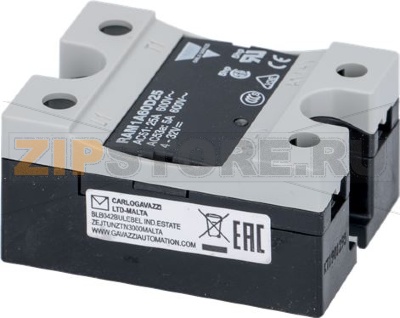 STATIC RELAY RAM1A60D25 25A 600V 