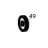 Spur gear, 40T*M0.5*4.0t Godex RT200i