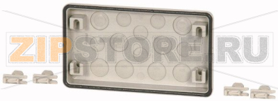 Фланец, 6xM20, 4xM25, 4xM25/16, ВхШхД=116x250x23 мм Eaton FL3-2 