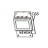 LCD Board assembly Godex EZ-2300 plus