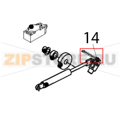 Fork M8 Escher PM 60-V Fork M8 Escher PM 60-VЗапчасть на деталировке под номером: 14