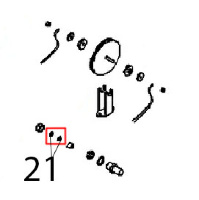 Rosetta Ø: 10, Ø: 5.3=1 Angelo Po FX201G3