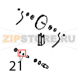 Rosetta Ø: 10, Ø: 5.3=1 Angelo Po FX201G3 Rosetta Ø: 10, Ø: 5.3=1 Angelo Po FX201G3Запчасть на деталировке под номером: 21