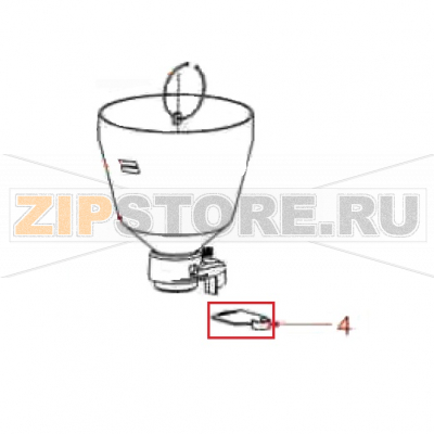ЗАКРЫТАЯ ПЛОСКОСТЬ ROBUR Closing sheet for coffee hopper Mazzer Kony

Запчасть на сборочном чертеже под номером: 4

Название запчасти Mazzer на английском языке: Closing sheet for coffee hopper Mazzer Kony
