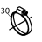 Abrazadera 40 - 60 Fagor FI-160