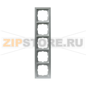 Рамка пятиместная, алюминий ABB 2TKA000433G1 