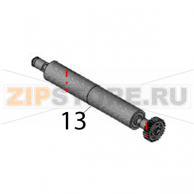 Platen roller sub assy Sato PW208NX Platen roller sub assy Sato PW208NXЗапчасть на деталировке под номером: 13Название запчасти на английском языке: Platen roller sub assy Sato PW208NX.