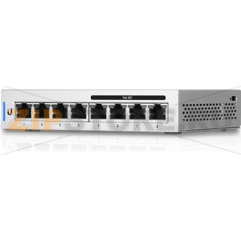 Коммутатор 60 Вт, 8 портов Ubiquiti US-8-60W 
