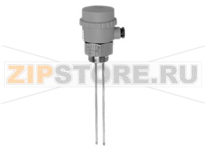Датчик предельной проводимости  2-rod electrode HR-6*52**/W0114/* Pepperl+Fuchs General specificationsTypesensor for conductive limit value detectionInputMeasured variableMeasuring voltage from the switch amplifier via converterOutputOutput signalelectrode relay creates switch signal corresponding to the selected responsiveness.Operating conditionsProcess conditionsProcess temperature-20 ... 60 °C (-4 ... 140 °F)Process pressure (static pressure)process connection 6: &le 30 barprocess connection 7: &le 16 barprocess connection 8: &le 6 barAmbient conditionsAmbient temperature-20 ... 60 °C (-4 ... 140 °F) use thermal protection tube for medium temperatures between +60 ... +150 ° CMechanical specificationsDegree of protectionIP65 with terminal boxConnectionelectrodes - converter: connection to the converter via connector plug in the terminal boxconverter - switch amplifier: terminals in the terminal box below the converterMaterialhousing: PBTprocess connection: stainless steel 1.4571/316Ti, PP or PTFEelectrode rod: stainless steel 1.4571/316Ti, Hastelloy C, titanium or tantalumDimensionshousing: max. Ø65 mm (2.6 inch), height max. 75 mm (3 inch)rods: length L max. 3000 mm (10 foot)Process connectionthread G1-1/4A to DIN/ISO 228/1Certificates and approvalsOverspill protectionZ-65.13-6 (overspill protection in acc. with WHG)AccessoriesDesignation- spacer, PTFE for Ø4 mm (0.16 inch) rods- spacer with clamp screw, PTFE, for Ø4 mm (0.16 inch) rods- spacer with clamp screw, PTFE, for Ø6 mm (0.24 inch) rods- counter nut G1-1/4A made of PVC- counter nut G1-1/4A made of stainless steel- LZ-1201, mounting angle of stainless steel 1.4571/316Ti with drilling for G1/2A- LZ-1203, mounting angle of stainless steel 1.4571/316Ti with drilling for G1-1/4A - electronical converter HR-011420