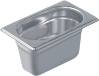 TRAY ST./STEEL GN 1/9 176x108xH89 mm