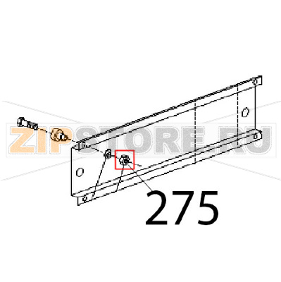 Dado M10x8 inox Angelo Po KD130EAT Dado M10x8 inox Angelo Po KD130EATЗапчасть на деталировке под номером: 275