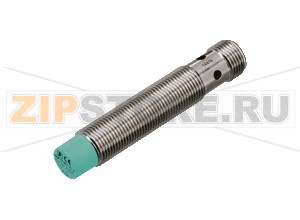 Индуктивный датчик Inductive sensor NXN8-12GM50-E2-V1 Pepperl+Fuchs General specificationsSwitching functionNormally open (NO)Output typePNPRated operating distance8 mmInstallationnon-flushOutput polarityDCAssured operating distance0 ... 6.48 mm ( -25 ... 70 °C (-13 ... 158 °F) ) 0 ... 6.08 mm ( -40 ... -25 °C (-40 ... -13 °F) )Reduction factor rAl 0.39Reduction factor rCu 0.3Reduction factor r304 0.7Reduction factor rBrass 0.45Output type3-wireNominal ratingsOperating voltage10 ... 30 VSwitching frequency0 ... 450 HzHysteresistyp. 5%Reverse polarity protectionreverse polarity protectedShort-circuit protectionpulsingVoltage drop&le 3 VOperating current0 ... 100 mANo-load supply current&le 16 mASwitching state indicatorMultihole-LED, yellowAmbient conditionsAmbient temperature-25 ... 70 °C (-13 ... 158 °F)Mechanical specificationsConnection typeConnector M12 x 1 , 4-pinHousing materialbrass, nickel-platedSensing facePBTHousing diameter12 mmDegree of protectionIP67General informationScope of delivery2 hex nuts included