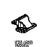 Upper - lower glass support Unox XB 693
