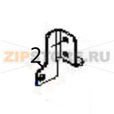 Left door support Fagor CO-402 COLD B DD Left door support Fagor CO-402 COLD B DDЗапчасть на деталировке под номером: 2Название запчасти Fagor на английском языке: Left door support CO-402 COLD B DD.