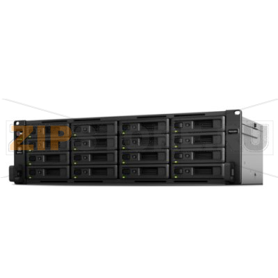 Хранилище сетевое 4 Гб, DDR4, 4xRJ-45x1000 Мбит/с Synology RS2818RP+ 
