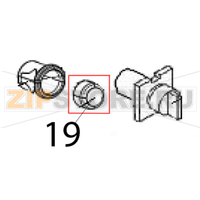 Tasto tondo Ø: 25 blu scuro Silanos NE1300 Tasto tondo Ø: 25 blu scuro Silanos NE1300Запчасть на деталировке под номером: 19