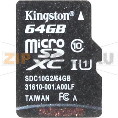 Карта памяти 64 Гб Kingston SDC10G2-64GBSP 