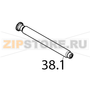 Print roller DR4 CAB EOS5 Print roller DR4 CAB EOS5Запчасть на деталировке под номером: 38.1