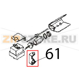 Thermostat bulb support Angelo Po FM1011E1 Thermostat bulb support Angelo Po FM1011E1Запчасть на деталировке под номером: 61
