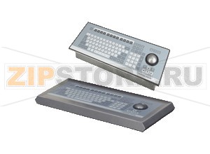 Клавиатура Zone 2 keyboard with mechanical trackball mouse TA3/EXTA3-*-K3-* Pepperl+Fuchs General specificationsTypeKeyboard with trackballSuitable componentsSK-PC-D2-UU1-10-HSSupplyRated voltageEx i, via data lineIndicators/operating meansKeyboard105 entry keys Keyboard layout: US international (further keyboard layouts on demand)TrackballDiameter50 mmMaterialPhenolic resin (black)DriverMicrosoft Mouse &reg , USBInterfaceInterface typeUSBDirective conformityElectromagnetic compatibilityDirective 2004/108/ECEN 61000-4-2: 2009, EN 61000-4-3: 2006 + A1: 2008, EN 61000-4-4: 2004, EN 61000-4-6: 2009, EN 55011: 2009, EN 61000-6-2: 2005, EN 61000-6-4: 2007, EN 61326-1: 2006ConformityDegree of protectionIP65 if trackball is inactive. Undefined during motion. Type 4XAmbient conditionsOperating temperature-20 ... 50 °C (-4 ... 122 °F)Storage temperature-20 ... 70 °C (-4 ... 158 °F)Relative humiditymax. 85 % , non-condensing (48&nbsph endurance test)Mechanical specificationsMaterialanodized aluminum , Polyester foilMass1.2 kgDimensionsDesktop mount: 559.3 mm x 254.6 mm x 44.5 mm (22.02" x 10.02" x 1.75") Panel mount: 491.4 mm x 186.8 mm x 45 mm (19.35" x 7.35" x 1.77")Cut out dimensions483 mm x 178.2 mmCable length1.8 mData for application in connection with hazardous areasCertificate of conformityPF II CERT 1918XGroup, category, type of protection II 3GEx ic IIC T4 GcII 3D EX ic IIB T135°C DcInputVoltage5.4 V DCCurrent240 mAPower600 mWInternal capacitance25 &microFInternal inductancenegligibleDirective conformityDirective 94/9/ECEN 60079-0: 2009EN 60079-11: 2007