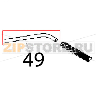 Drain pipe Ø: 12 Angelo Po FM1011E1 Drain pipe Ø: 12 Angelo Po FM1011E1Запчасть на деталировке под номером: 49