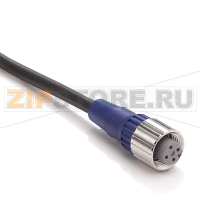 Кабель с разъемом М12 Omron XS2F-LM12PVC4S5M 