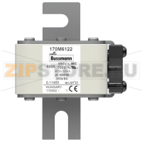 Предохранитель, 900 A, AC 1000 В, size 3, 76x90x141 мм, aR, IEC Eaton FUSE 900A 1000V 3S/110 AR