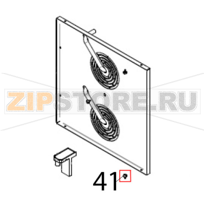 Vite tappa inserto M5 Piron PF1006_PI1 Vite tappa inserto M5 Piron PF1006_PI1Запчасть на деталировке под номером: 41