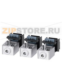 wire connector with control wire voltage tap-off 3 units accessory for: 3VA4/5 125 Siemens 3VA9133-0JG11