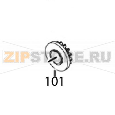 Gear (l.guide) Sato CT408LX DT Gear (l.guide) Sato CT408LX DTЗапчасть на деталировке под номером: 101Название запчасти на английском языке: Gear (l.guide) Sato CT408LX DT.