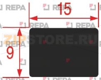 УПЛОТНИТЕЛЬ ДВЕРИ ПО МЕТРАМ