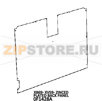 XB69-XV59- Zinced plated back panel Unox XB 695 XB69-XV59- Zinced plated back panel Unox XB 695Запчасть на деталировке под номером: 103Название запчасти на английском языке: XB69-XV59- Zinced plated back panel Unox XB 695