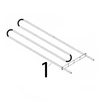 Resistenza 1200 W, 230 V GAM MD44