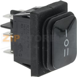 МГНОВЕННЫЙ СЕЛЕКТОРНЫЙ ПЕРЕКЛЮЧАТЕЛЬ, ДВУХПОЛЮСНЫЙ, ЧЕРНЫЙ 