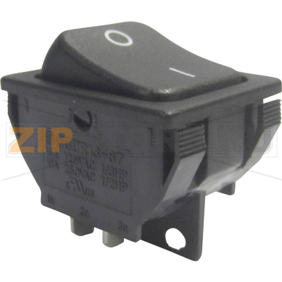 Переключатель клавишный 250 В/AC, 10 А, 1 x выкл/вкл TRU Components TC-R13-87A-02 
