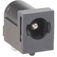 Штекер низковольтный 2.1 мм, 5.5 мм, 100 шт TRU Components TC-2516039