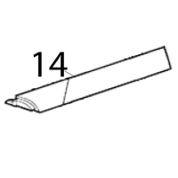 Upper door frame Scotsman EC 126 AS