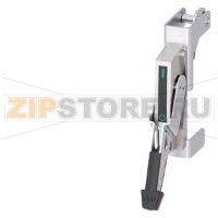 operating unit w. Bowden cable Max Flex operator handle single steel, chromium-plated NEMA 4, 4X black=OFF, red=ON Siemens 3VA9978-0CH82