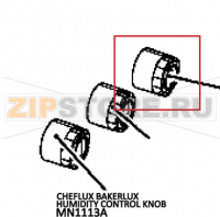 Cheflux bakerlux humidity control knob Unox XV 893