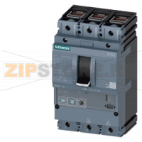circuit breaker 3VA2 IEC frame 160 breaking capacity class  E Icu=200 kA @ 415 V 3-pole motor protection ETU350M,  LSI, In=40A overload protection Ir=16A ... 40A short circuit protection Isd=3...15xIr, Ii=15xIn cable connection Siemens 3VA2140-0MN36-0AA0
