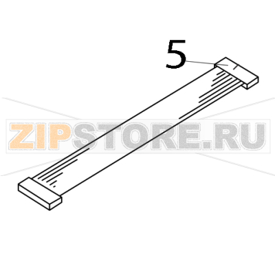 Expansion I/O harness (long) Toshiba TEC B-852-TS12-CN Expansion I/O harness (long) Toshiba TEC B-852-TS12-CNЗапчасть на деталировке под номером: 5