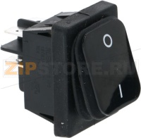 ЧЕРНЫЙ ДВУХПОЛЮСНЫЙ ВЫКЛЮЧАТЕЛЬ 16А 250В