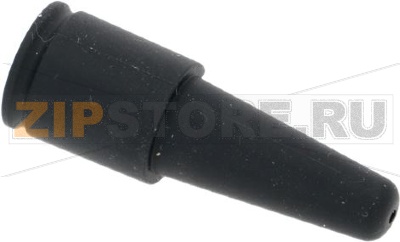 НОСИК ПОДАЧИ ПАРА ЧЕРНЫЙ СИЛИКОНОВЫЙ 