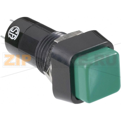Кнопка 250 В/AC, 1.5 А, 1 x выкл/вкл, без фиксации, 1 шт TRU Components TC-R13-23A-05DGN 