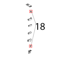Boccola per CR045-46, 12x8.5, Di=5.3, AISI304 Unox XL 195